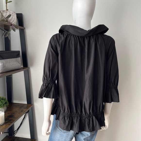 Stacey Zhang Black Women's Ruffle vest size medium - Picture 4 of 7